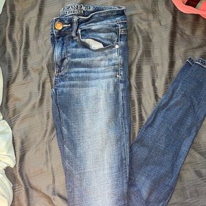 American eagle skinny jeans size 2 long